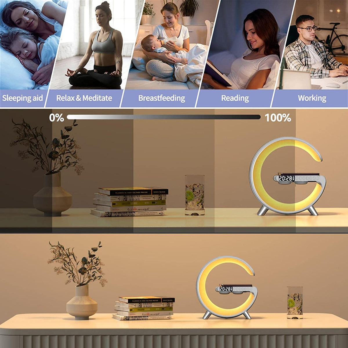 Phone Charger Lamp & Ambient Light – product view 4