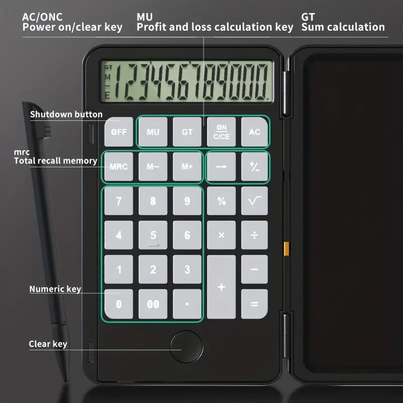 LCD Writing Tablet Calculator – product view 6