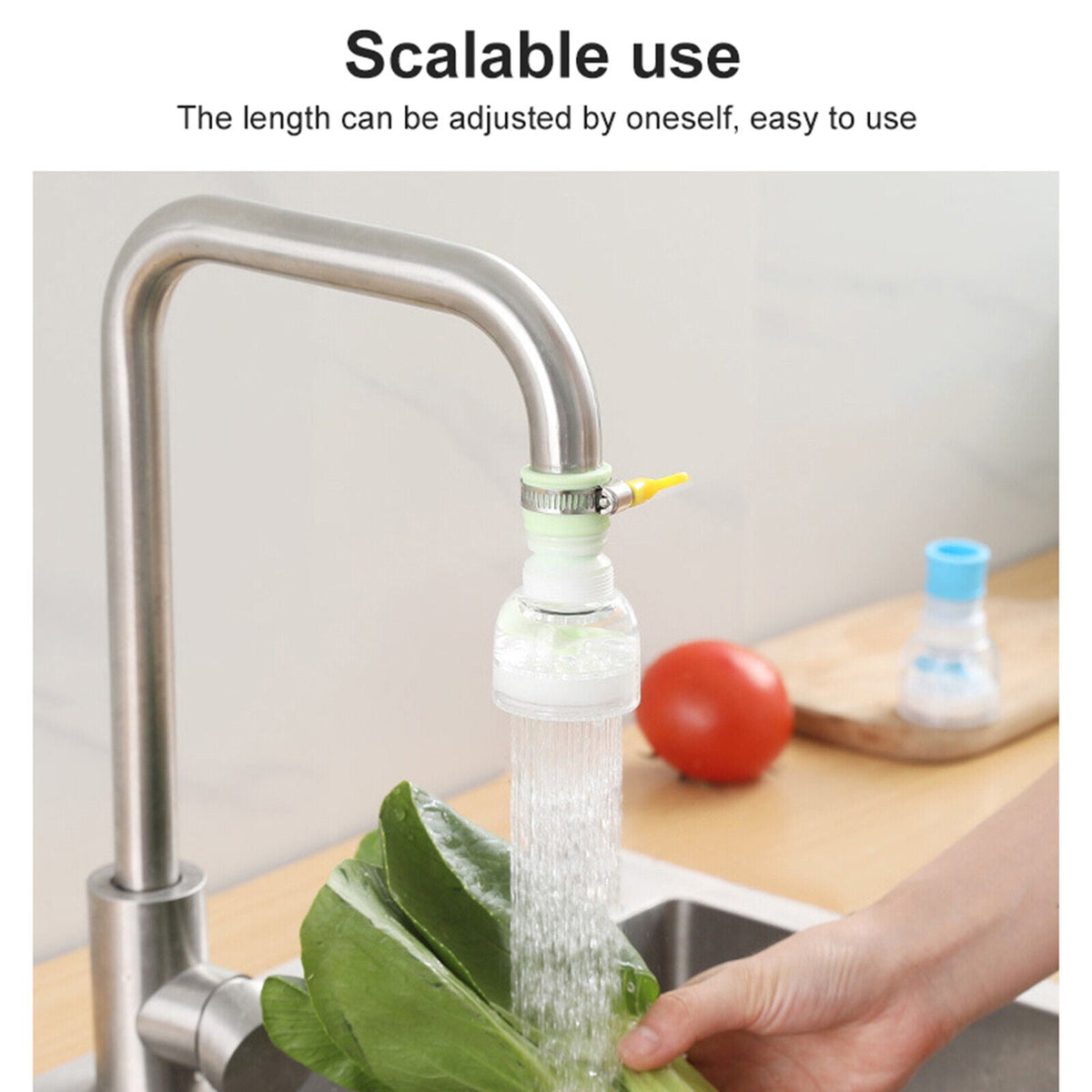 360-Rotation Kitchen Sink Faucet Extenders – product view 3