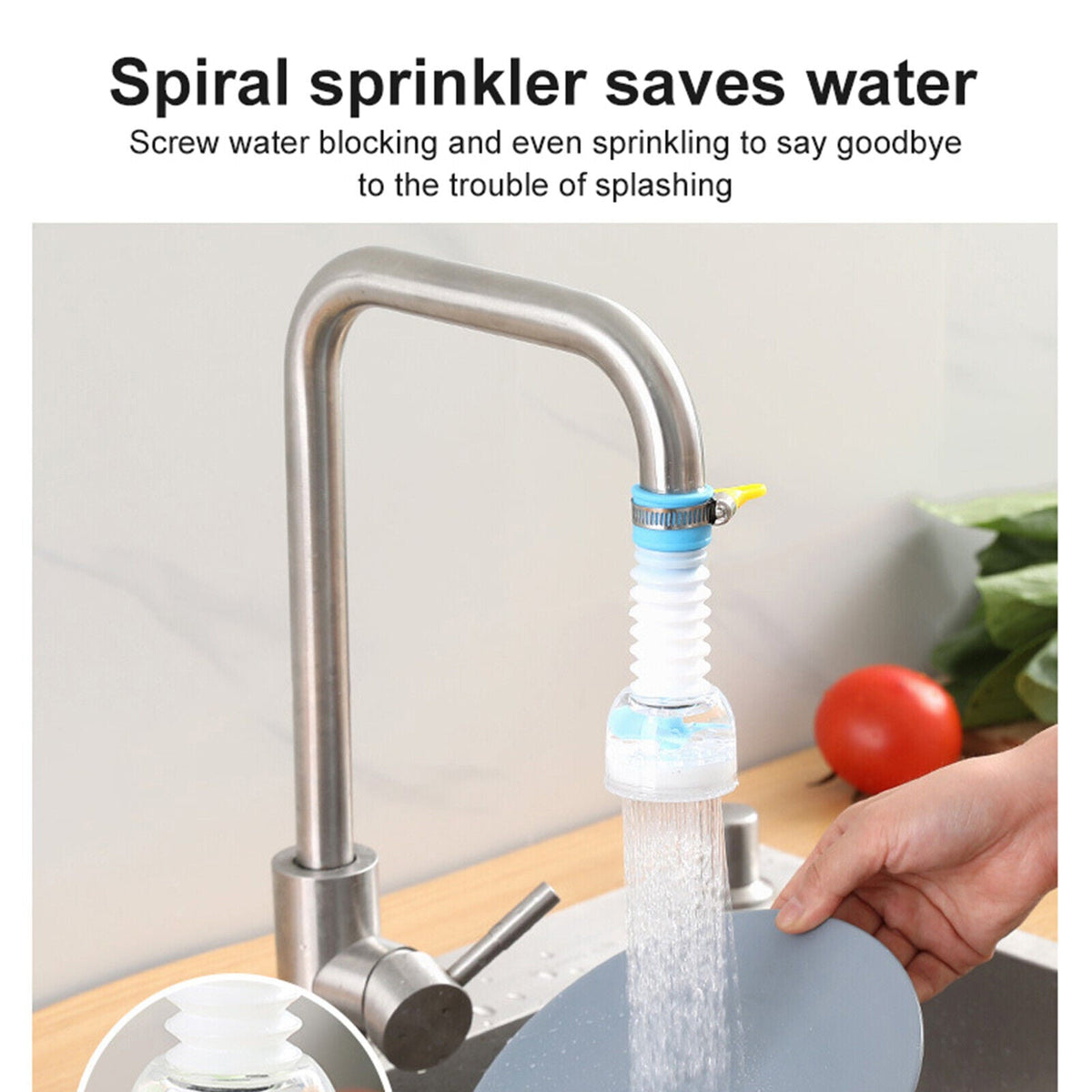 360-Rotation Kitchen Sink Faucet Extenders – product view 4